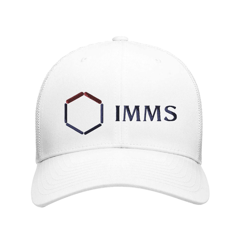 Retro Trucker Cap IMMS bianco