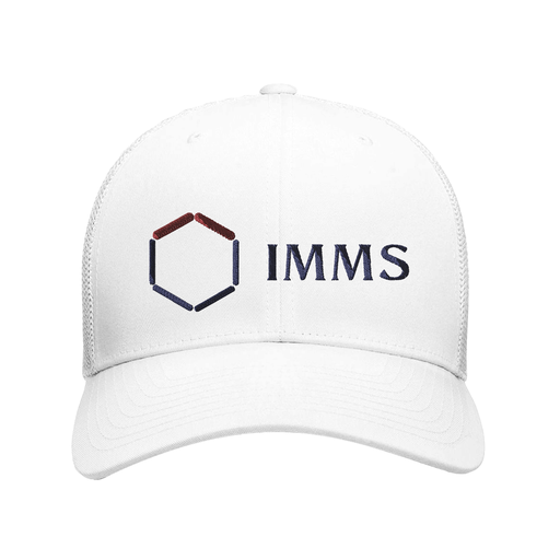 Retro Trucker Cap IMMS bianco